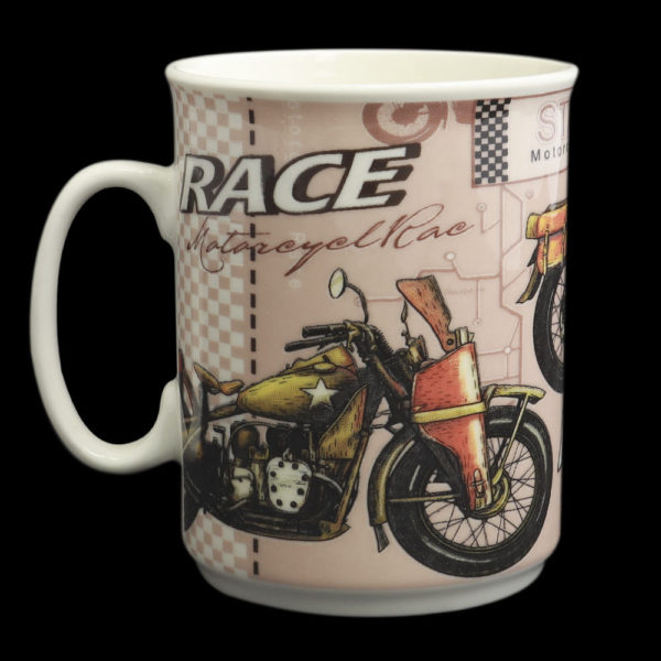 Kubek z motocyklem Vintage